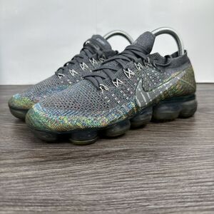 Nike Air Vapormax Flyknit Dark Grey Reflective‎ Silver Women’s Size 8 849557-019